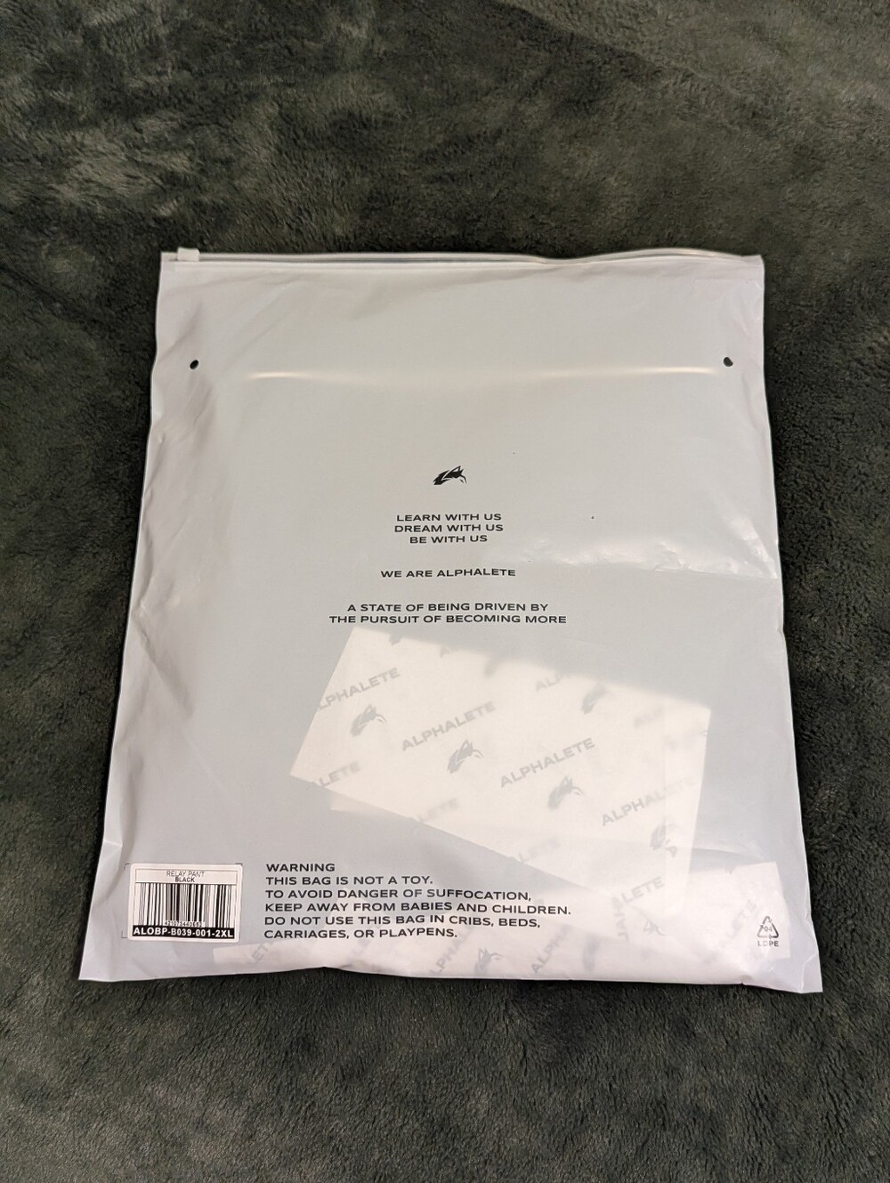 *New With Tags!* Alphalete Unisex Relay Pant - Picture 7 of 8